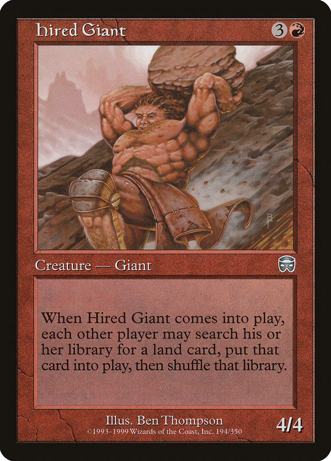 Hired Giant [Mercadian Masques] | I Want That Stuff Brandon