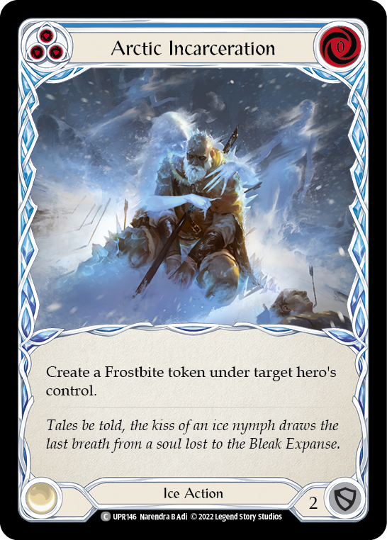 Arctic Incarceration (Blue) [UPR146] (Uprising)  Rainbow Foil | I Want That Stuff Brandon