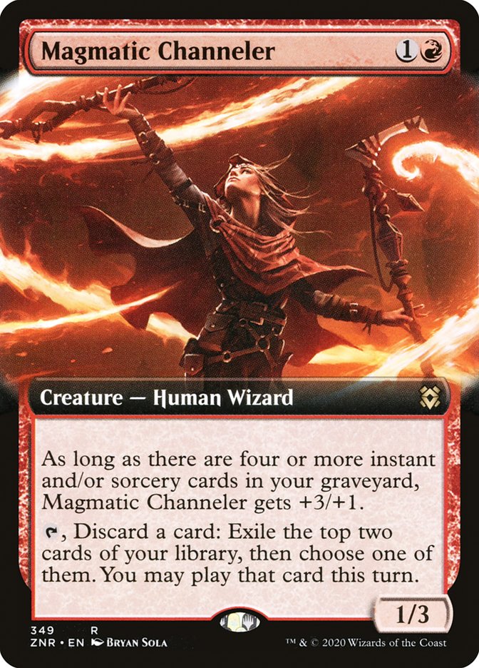 Magmatic Channeler (Extended Art) [Zendikar Rising] | I Want That Stuff Brandon