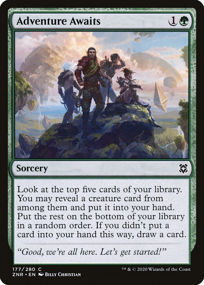 Adventure Awaits [Zendikar Rising] | I Want That Stuff Brandon