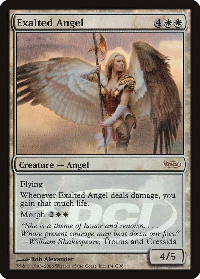 Exalted Angel [Judge Gift Cards 2006] | I Want That Stuff Brandon