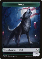 Wolf (013) // Treasure (015) Double-Sided Token [Challenger Decks 2022 Tokens] | I Want That Stuff Brandon