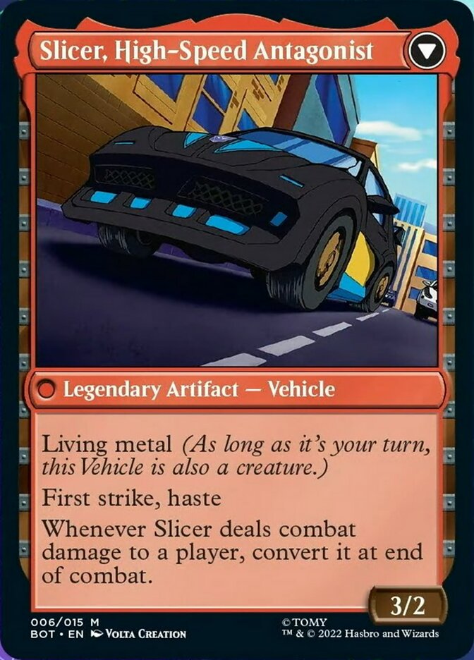 Slicer, Hired Muscle // Slicer, High-Speed Antagonist [Transformers] | I Want That Stuff Brandon