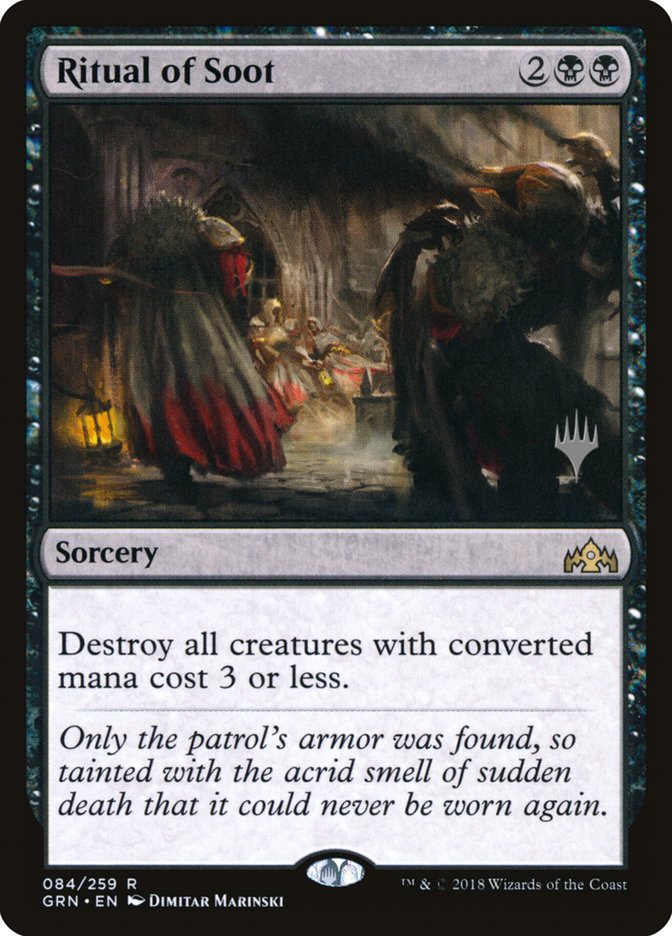 Ritual of Soot (Promo Pack) [Guilds of Ravnica Promos] | I Want That Stuff Brandon