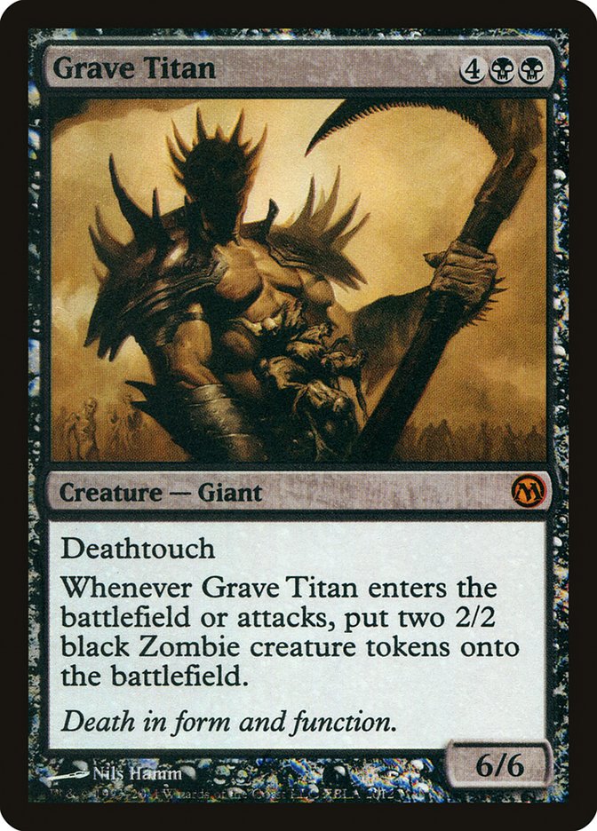 Grave Titan (Duels of the Planeswalkers Promos) [Duels of the Planeswalkers Promos 2011] | I Want That Stuff Brandon