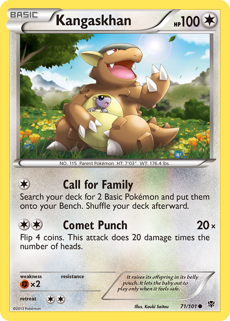 Kangaskhan (71/101) [Black & White: Plasma Blast] | I Want That Stuff Brandon