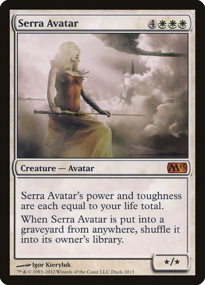 Serra Avatar (Duels of the Planeswalkers Promos) [Duels of the Planeswalkers Promos 2012] | I Want That Stuff Brandon