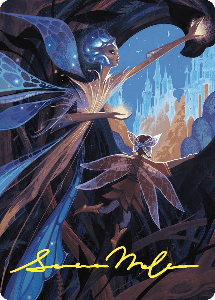 Kindred Discovery Art Card (Gold-Stamped Signature) [Wilds of Eldraine Art Series] | I Want That Stuff Brandon