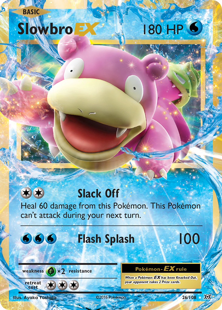 Slowbro EX (26/108) [XY: Evolutions] | I Want That Stuff Brandon