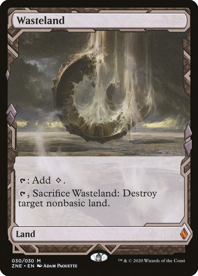 Wasteland (Expeditions) [Zendikar Rising Expeditions] | I Want That Stuff Brandon