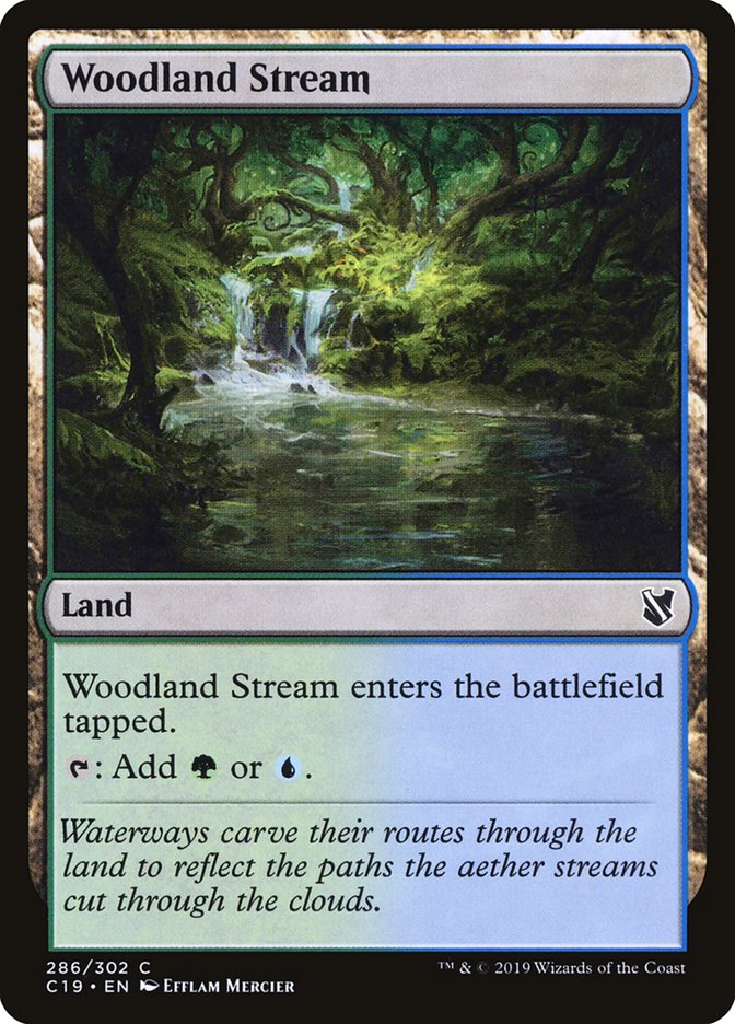 Woodland Stream [Commander 2019] | I Want That Stuff Brandon