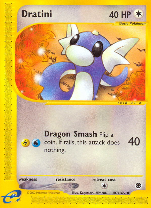 Dratini (107/165) [Expedition: Base Set] | I Want That Stuff Brandon