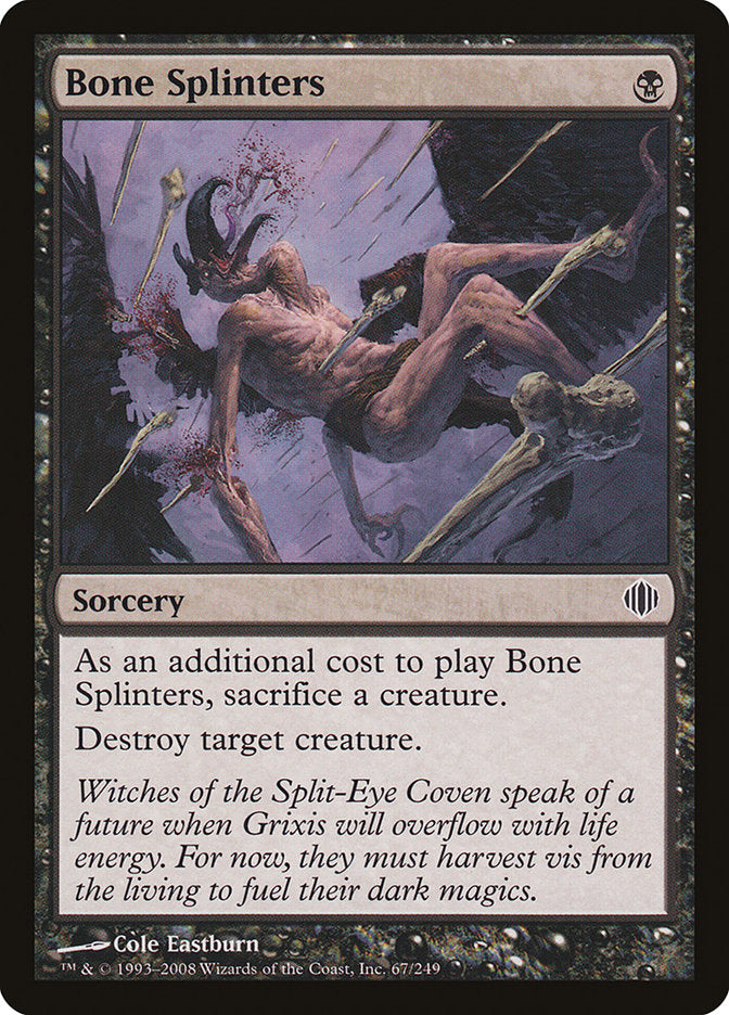 Bone Splinters [Shards of Alara] | I Want That Stuff Brandon