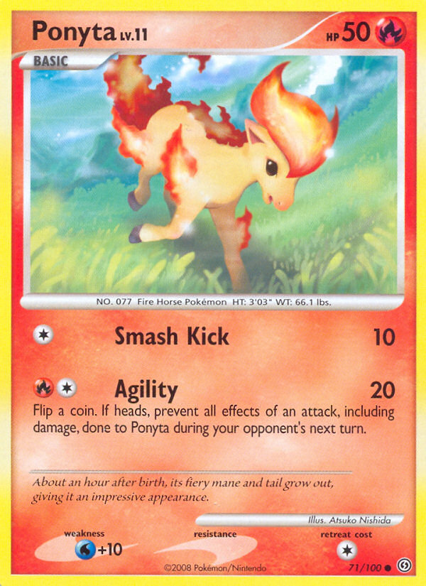 Ponyta (71/100) [Diamond & Pearl: Stormfront] | I Want That Stuff Brandon