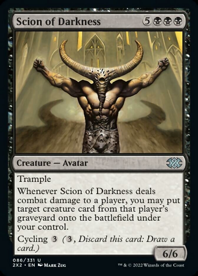 Scion of Darkness [Double Masters 2022] | I Want That Stuff Brandon