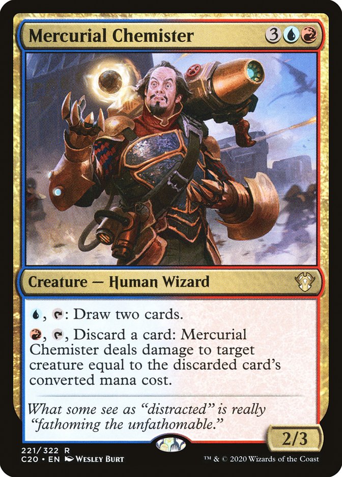 Mercurial Chemister [Commander 2020] | I Want That Stuff Brandon