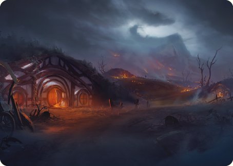 Field of Ruin Art Card [The Lord of the Rings: Tales of Middle-earth Art Series] | I Want That Stuff Brandon