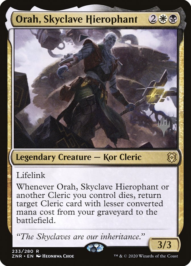 Orah, Skyclave Hierophant (Promo Pack) [Zendikar Rising Promos] | I Want That Stuff Brandon