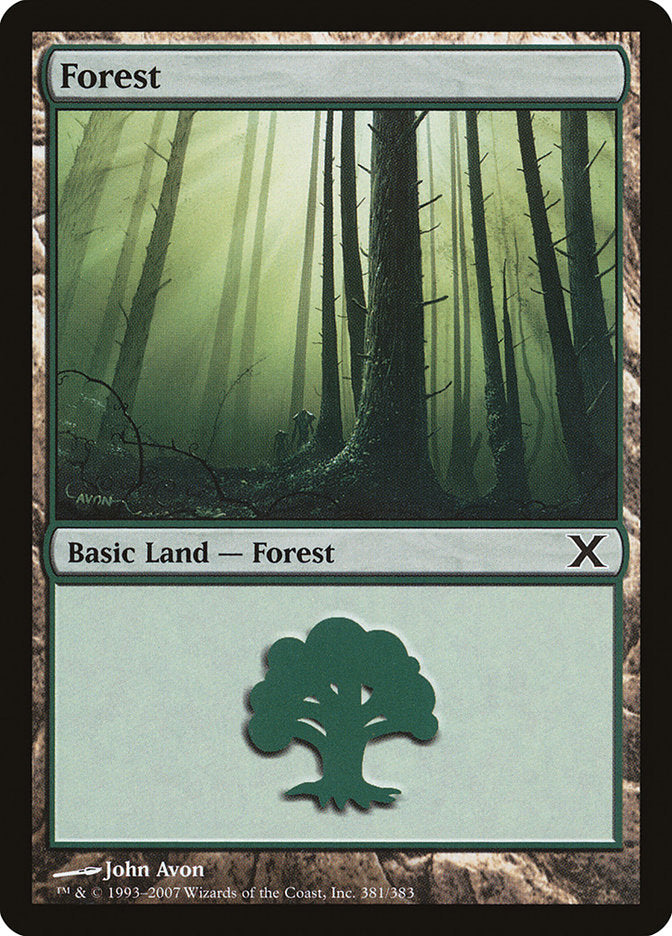 Forest (381) [Tenth Edition] | I Want That Stuff Brandon