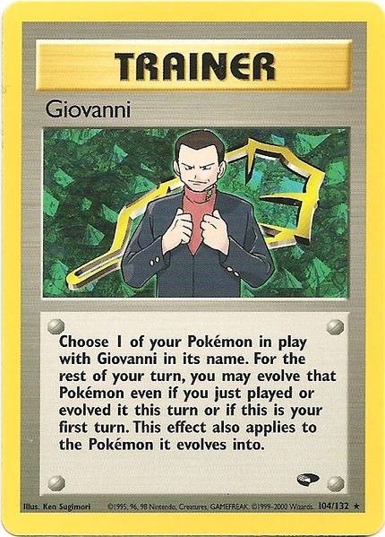 Giovanni (104/132) [Gym Challenge Unlimited] | I Want That Stuff Brandon
