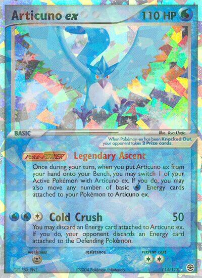 Articuno ex (114/112) [EX: FireRed & LeafGreen] | I Want That Stuff Brandon