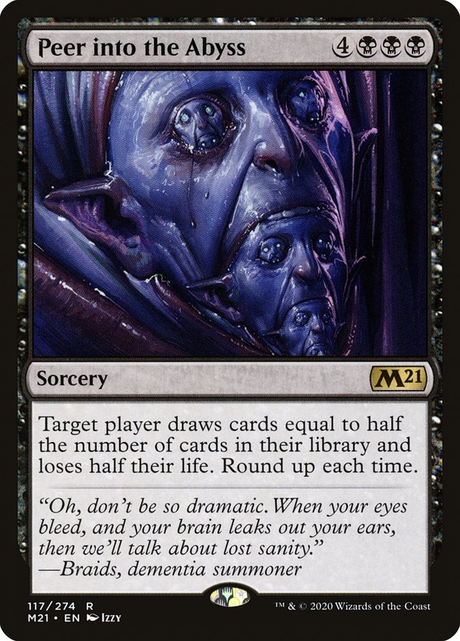 Peer into the Abyss [Core Set 2021] | I Want That Stuff Brandon