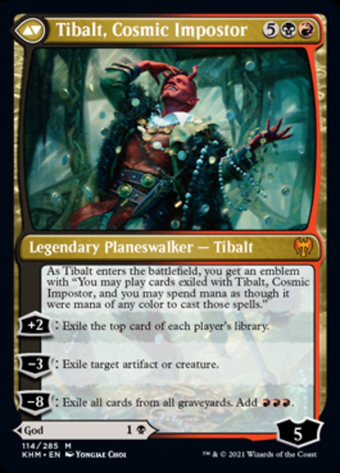 Valki, God of Lies // Tibalt, Cosmic Impostor [Kaldheim] | I Want That Stuff Brandon