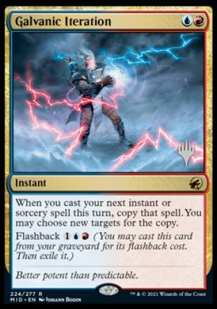 Galvanic Iteration (Promo Pack) [Innistrad: Midnight Hunt Promos] | I Want That Stuff Brandon