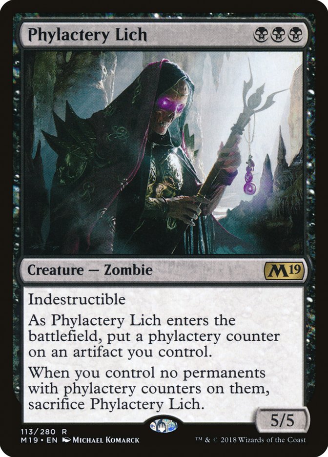 Phylactery Lich [Core Set 2019] | I Want That Stuff Brandon