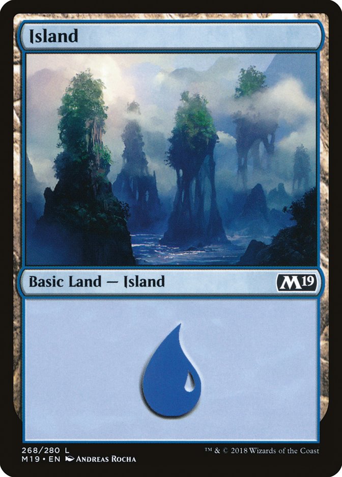 Island (268) [Core Set 2019] | I Want That Stuff Brandon