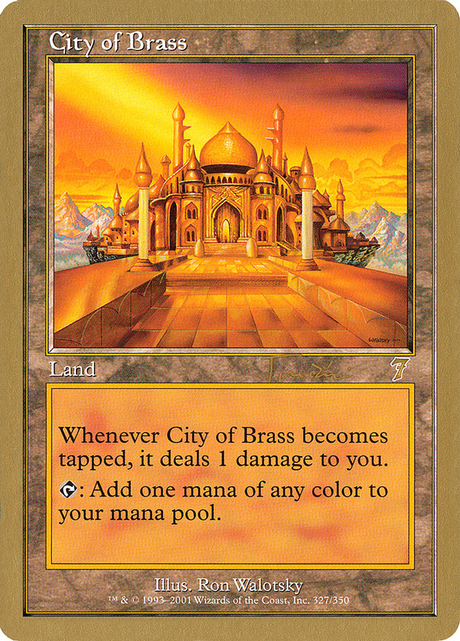 City of Brass (Jan Tomcani) [World Championship Decks 2001] | I Want That Stuff Brandon