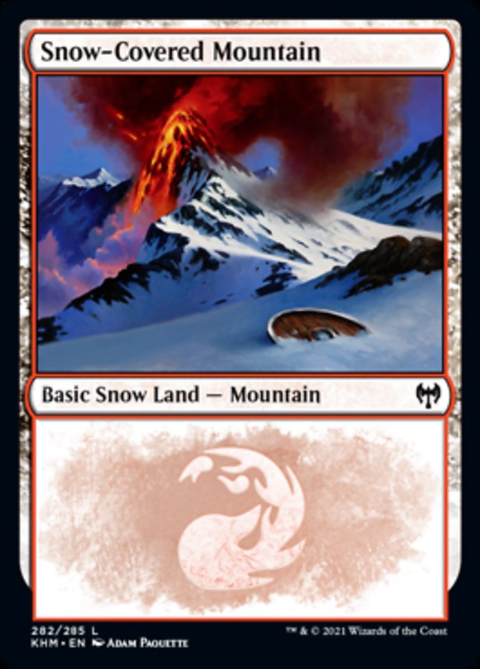 Snow-Covered Mountain (282) [Kaldheim] | I Want That Stuff Brandon