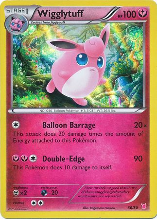 Wigglytuff (30/30) [XY: Trainer Kit 1 - Wigglytuff] | I Want That Stuff Brandon