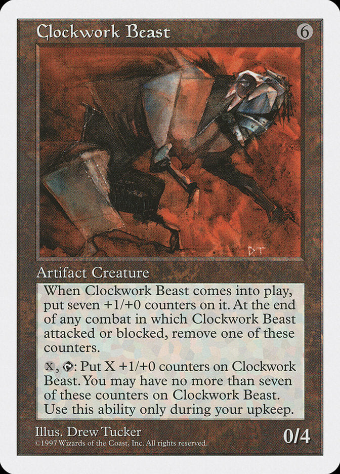 Clockwork Beast [Fifth Edition] | I Want That Stuff Brandon