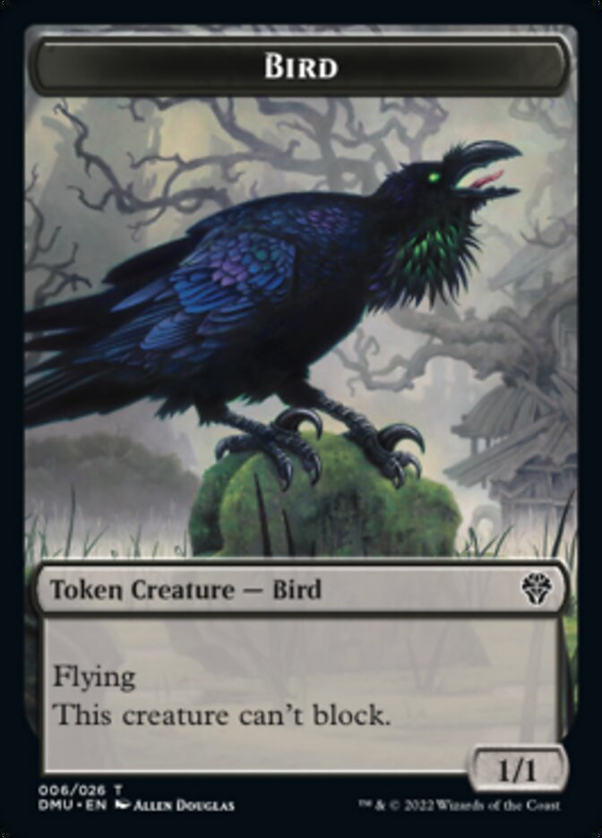 Bird Token (006) [Dominaria United Tokens] | I Want That Stuff Brandon