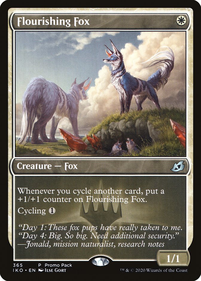 Flourishing Fox (Promo Pack) [Ikoria: Lair of Behemoths Promos] | I Want That Stuff Brandon