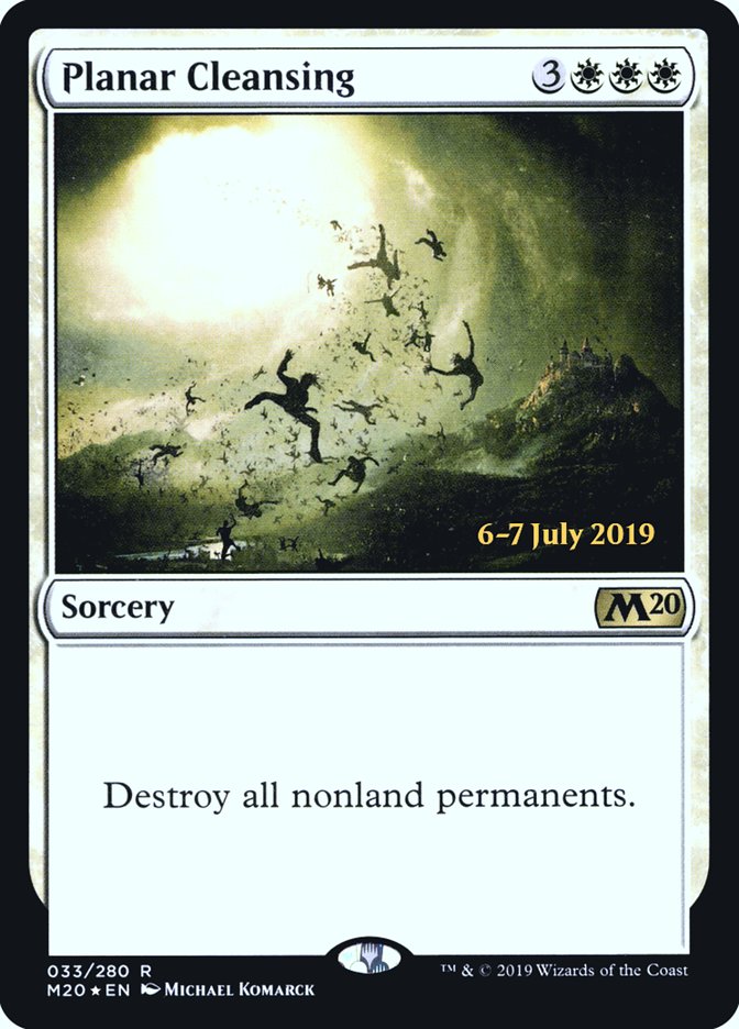 Planar Cleansing [Core Set 2020 Prerelease Promos] | I Want That Stuff Brandon