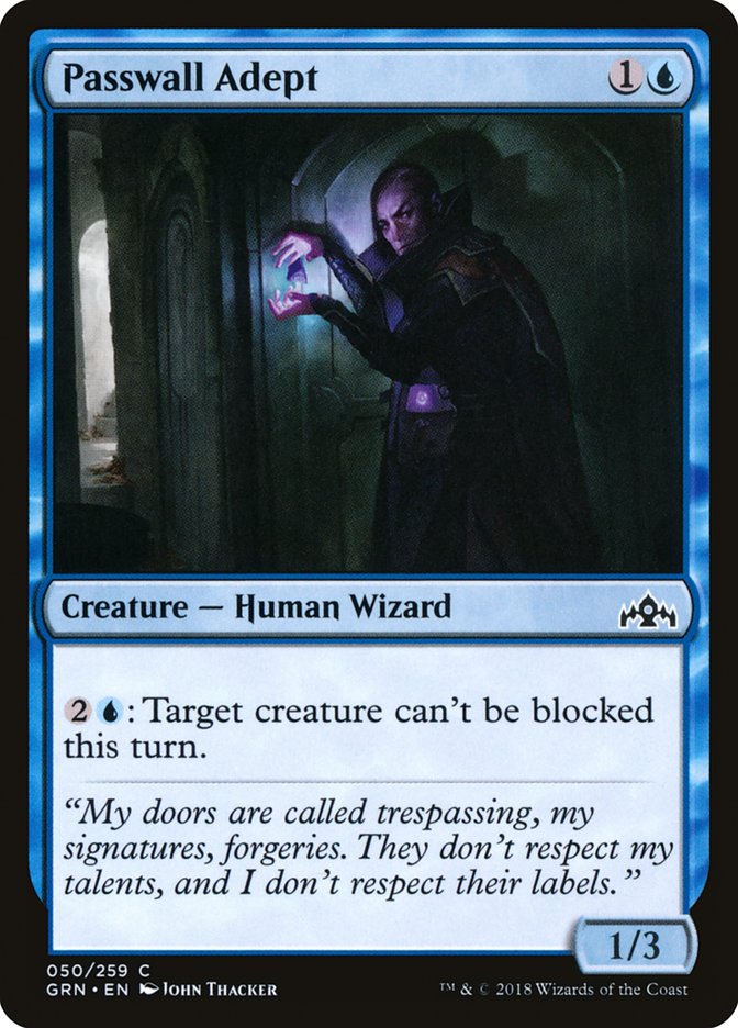 Passwall Adept [Guilds of Ravnica] | I Want That Stuff Brandon