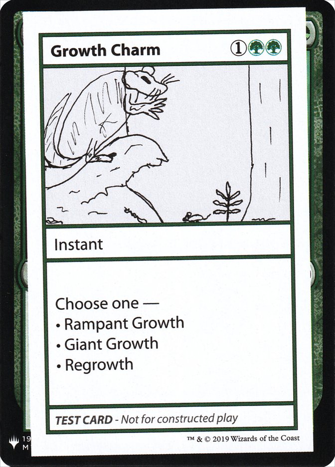 Growth Charm [Mystery Booster Playtest Cards] | I Want That Stuff Brandon