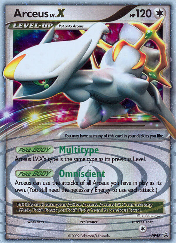 Arceus Lv.X (DP53) [Diamond & Pearl: Black Star Promos] | I Want That Stuff Brandon