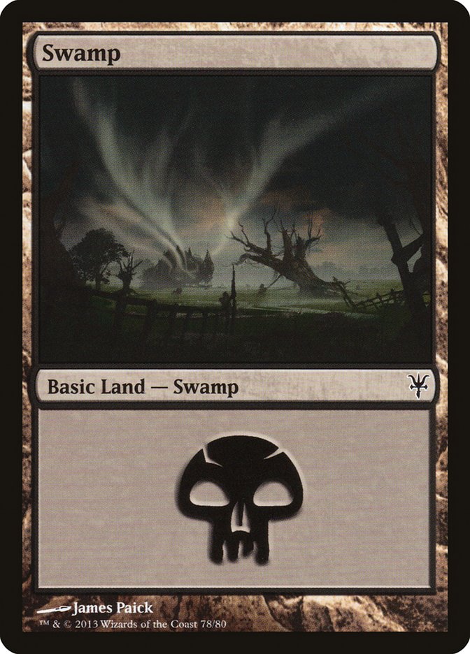 Swamp (78) [Duel Decks: Sorin vs. Tibalt] | I Want That Stuff Brandon