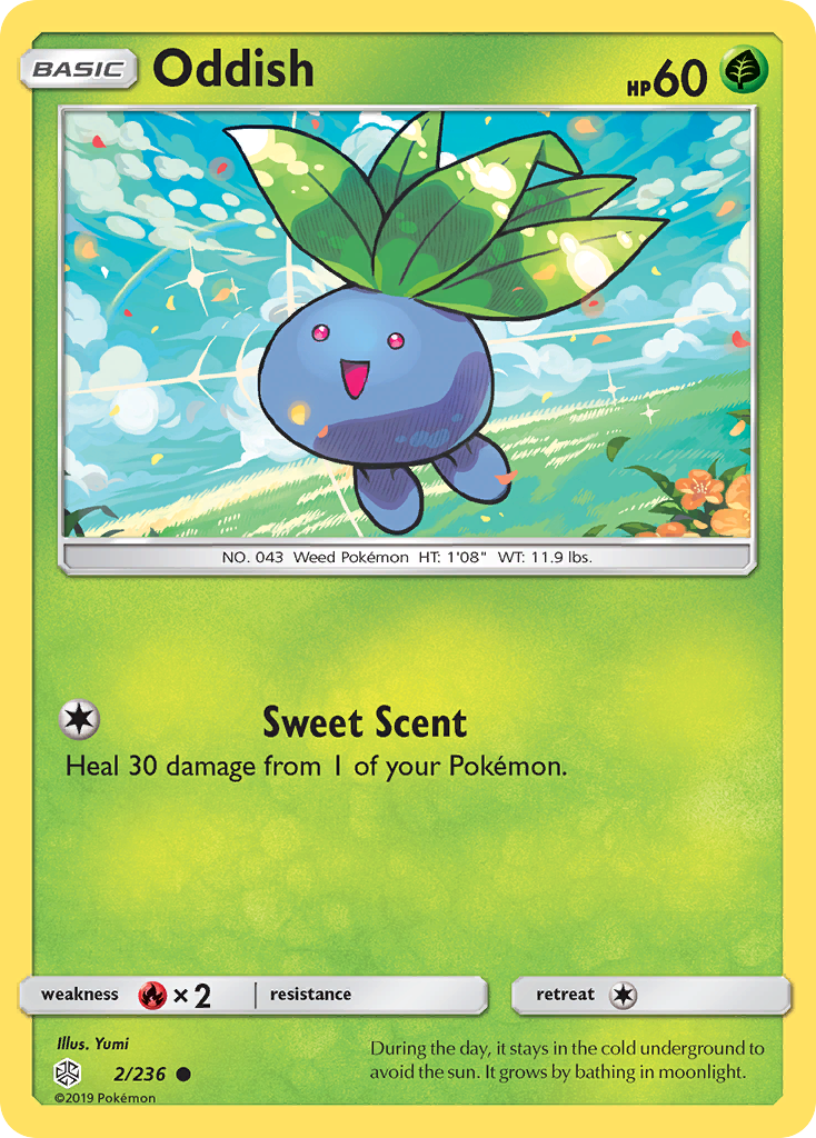 Oddish (2/236) [Sun & Moon: Cosmic Eclipse] | I Want That Stuff Brandon