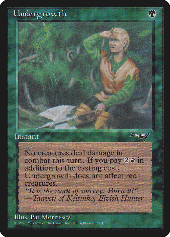 Undergrowth (Wiping Brow) [Alliances] | I Want That Stuff Brandon