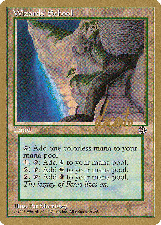 Wizards' School (Michael Loconto) [Pro Tour Collector Set] | I Want That Stuff Brandon