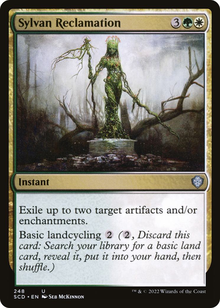 Sylvan Reclamation [Starter Commander Decks] | I Want That Stuff Brandon