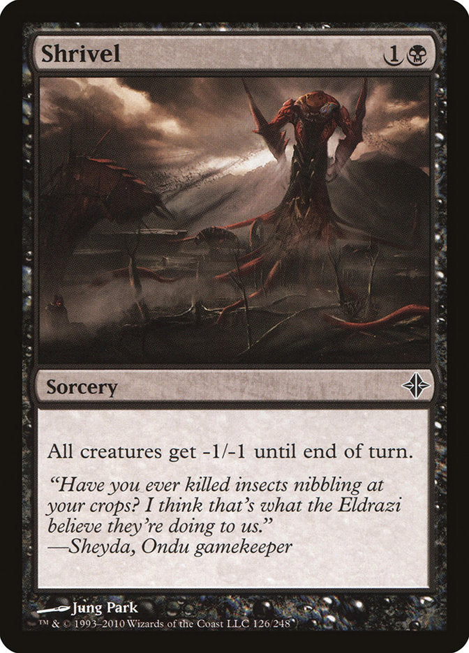 Shrivel [Rise of the Eldrazi] | I Want That Stuff Brandon