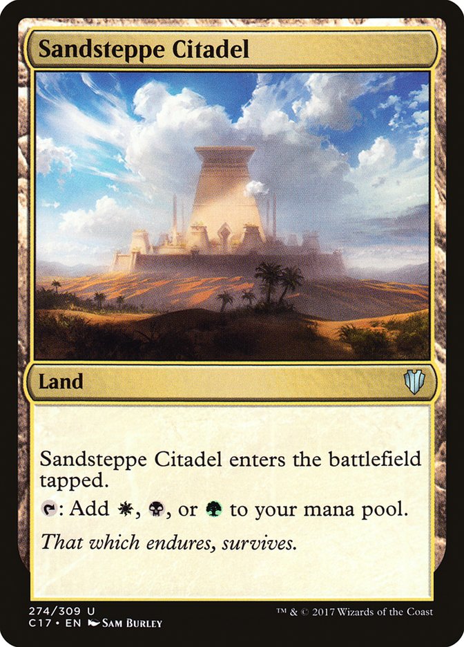 Sandsteppe Citadel [Commander 2017] | I Want That Stuff Brandon