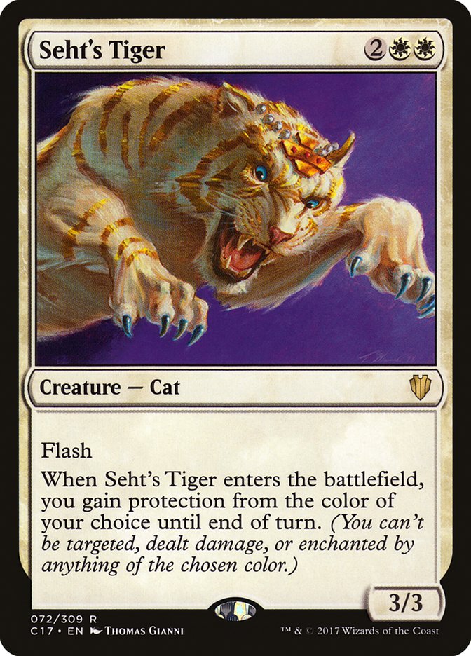 Seht's Tiger [Commander 2017] | I Want That Stuff Brandon