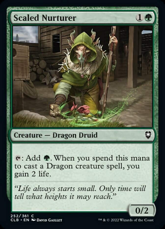 Scaled Nurturer [Commander Legends: Battle for Baldur's Gate] | I Want That Stuff Brandon