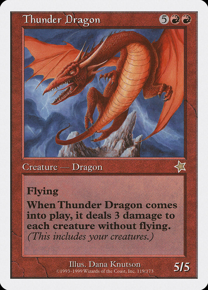 Thunder Dragon [Starter 1999] | I Want That Stuff Brandon